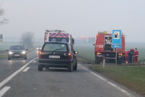 Teška saobraćajna nezgoda na putu Subotica - Bajmok