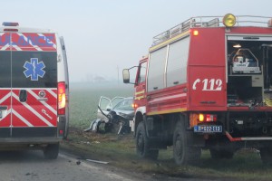 Teška saobraćajna nezgoda na putu Subotica - Bajmok