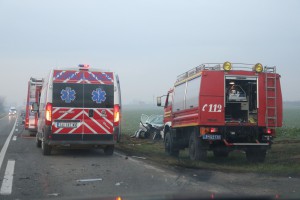 Teška saobraćajna nezgoda na putu Subotica - Bajmok