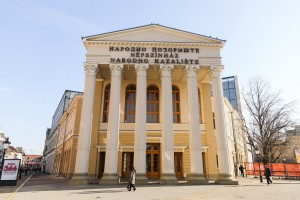 Obilazak unutrašnjosti pozorišta u izgradnji