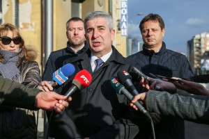 Obilazak rekonstruisane saobraćajnice u delu Ulice Maksima Gorkog