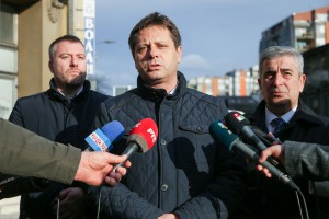 Obilazak rekonstruisane saobraćajnice u delu Ulice Maksima Gorkog