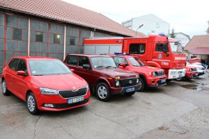 Obilazak vatrogasno-spasilačkog bataljona Subotica