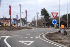 Svečanost povodom završetka izgradnje Ipsilon kraka