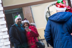 Prednovogodišnja atmosfera u centru grada na dnevnom dočeku