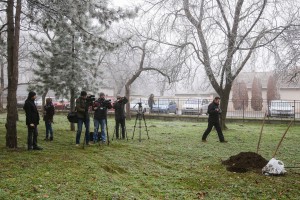 Sađenjе drveta u okviru akcije "Za novi život"