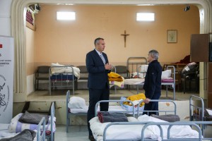 Obilazak Prihvatilišta za beskućnike u Gajevoj ulici