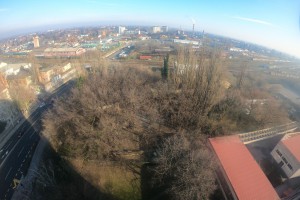 Raskrsnica ulica Maksima Gorkog, Đure Đakovića i Senćanskog puta