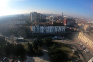 Raskrsnica ulica Maksima Gorkog, Đure Đakovića i Senćanskog puta