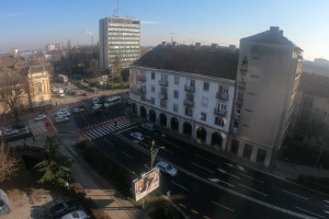 Raskrsnica ulica Maksima Gorkog, Đure Đakovića i Senćanskog puta