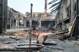 Požar u automehaničarskoj radionici u Kosovskoj ulici