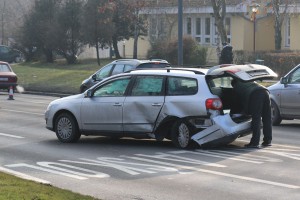 Saobraćajna nezgoda kod Medicinske škole
