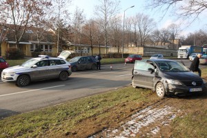 Saobraćajna nezgoda kod Medicinske škole