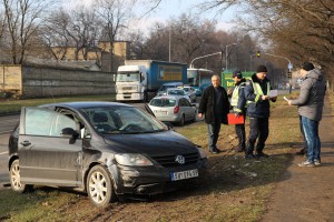 Saobraćajna nezgoda kod Medicinske škole