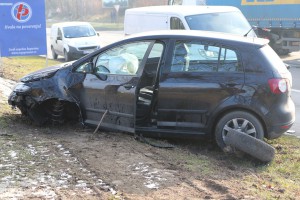 Saobraćajna nezgoda kod Medicinske škole