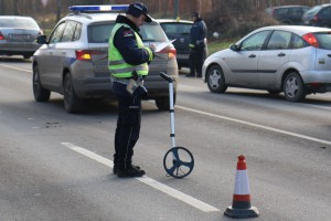 Saobraćajna nezgoda kod Medicinske škole