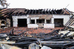 Uništeni objekti na Kelebiji