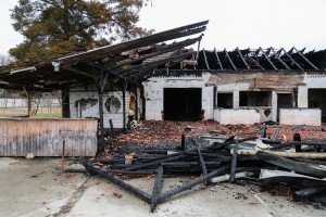 Uništeni objekti na Kelebiji