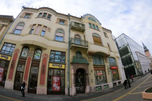 Fasade u gradskom jezgru