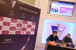 Konferencija za medije Ženskog fudbalskog kluba "Spartak"