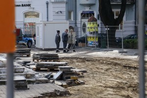 Obilazak radova na rekonstrukciji Trga