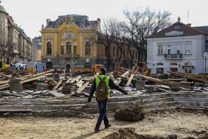 Obilazak radova na rekonstrukciji Trga