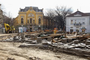 Obilazak radova na rekonstrukciji Trga