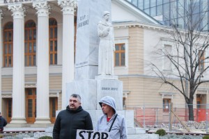 Protest građana protiv migranata