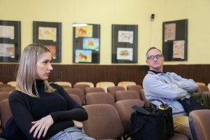 Obraćanje povodom učešća gimnazije "Svetozar Marković" na Sajmu obrazovanja u Novom Sadu