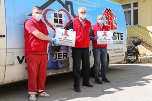 Donacija prehrambenih artikala komanije "Joviste"