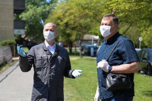 Poseta pokrajinskog sekretara za socijalnu politiku Gerontološkom centru