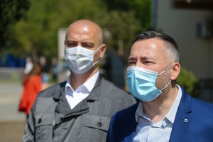 Poseta pokrajinskog sekretara za socijalnu politiku Gerontološkom centru