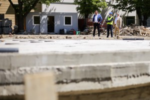 Radovi na izgradnji nove parterne fontane