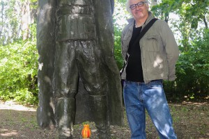 Polaganje venaca na spomen bistu Josipu Brozu Titu u Mini Jugoslaviji