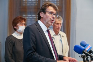 Promocija programa koalicije "Vojvođanski front - ujedinjeni za demokratsku Suboticu"