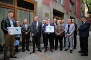 Predaja izborne liste "Jene Maglai - Pokret građanske Subotice"