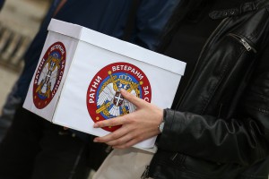 Predaja izborne liste stranke "Ratni veterani za Srbiju" Subotica