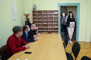 Predaja izborne liste stranke "Ratni veterani za Srbiju" Subotica