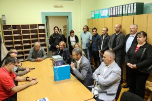 Predaja izborne liste grupe građana "Hrvatski demokratski forum" za lokalnu skupštinu