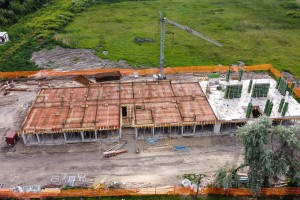 Obilazak radova na izgradnji stambenih objekta za izbeglice