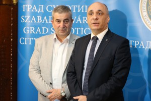 Prijem za predsednika Zajedničkog veća opština iz Vukovara, Srđana Jeremića