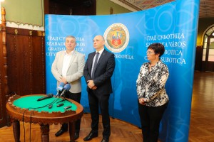 Prijem za predsednika Zajedničkog veća opština iz Vukovara, Srđana Jeremića