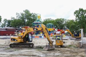 Obilazak radova na izgradnji akva parka na Paliću