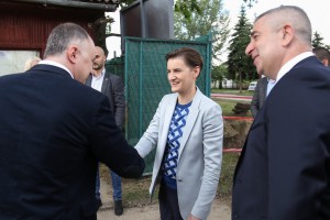 Obilazak radova na izgradnji akva parka na Paliću