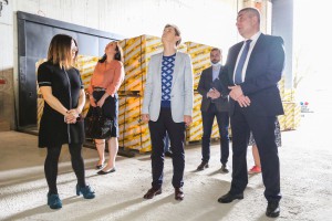 Obilazak radova na izgradnji Narodnog pozorišta