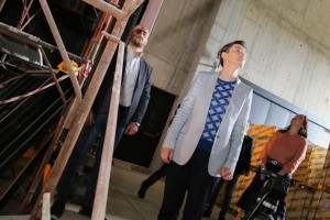 Obilazak radova na izgradnji Narodnog pozorišta