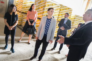 Obilazak radova na izgradnji Narodnog pozorišta