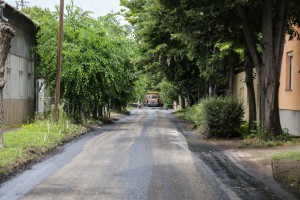 Obilazak radova na asfaltiranju Ulice Ivana Meštrovića