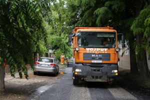 Obilazak radova na asfaltiranju Ulice Ivana Meštrovića