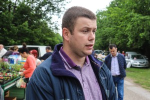 Obilazak uređene pijace u selu